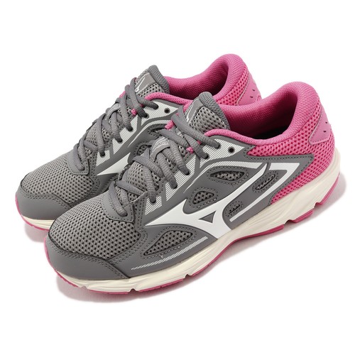 

Mizuno Spark 7 Серый Розовый Белый Женщины Бег Спортивная Обувь Кроссовки K1GA2204-02, Grey, Spark 7
