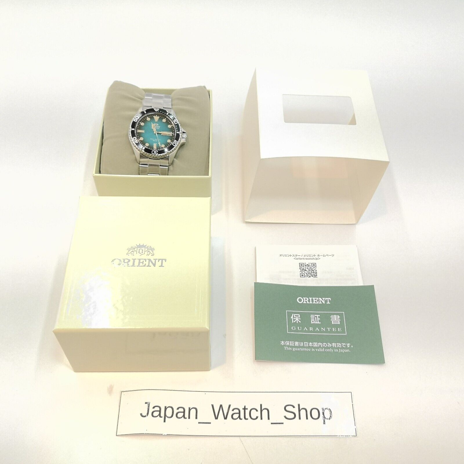 Pre-owned Orient Sports Rn-aa0811e Blue Mechanical Automatic Men's Watch In Box