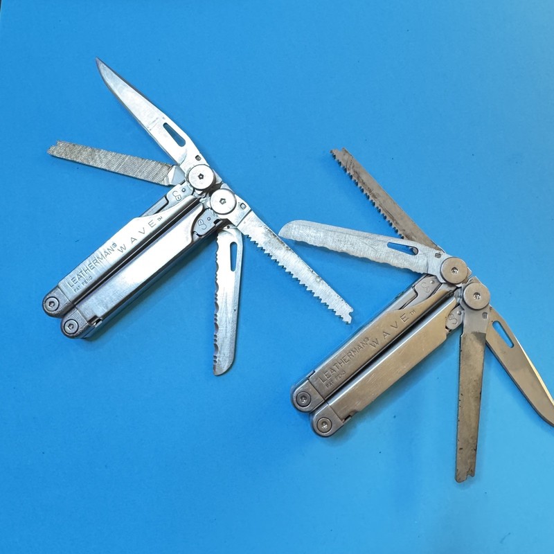 Leatherman Wave Multi Tool Multifunction Pocket Knife Lot of 2 