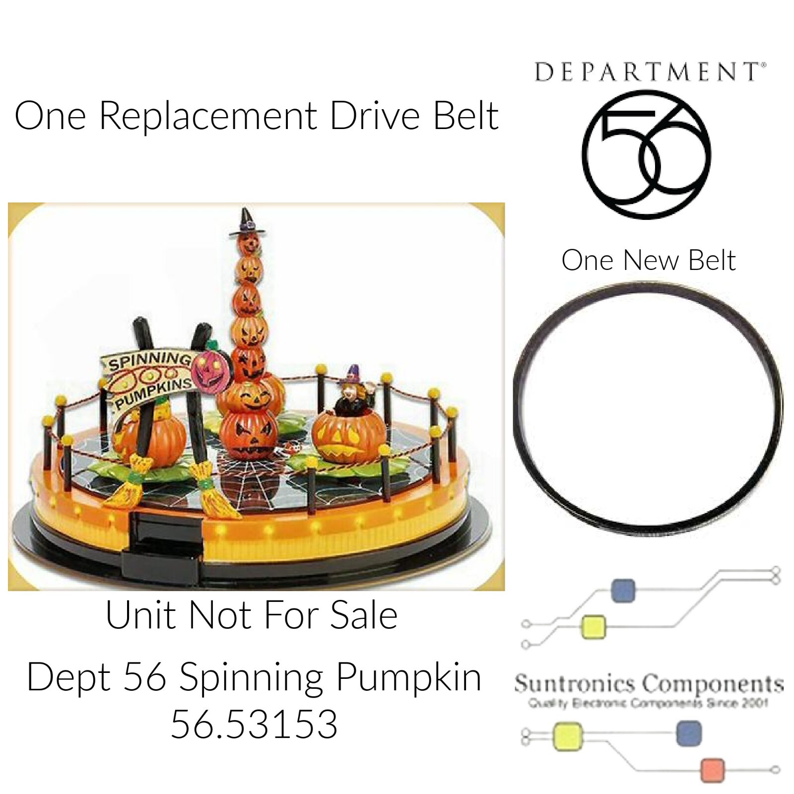 Dept 56 -Spinning pumpkins #56.53153