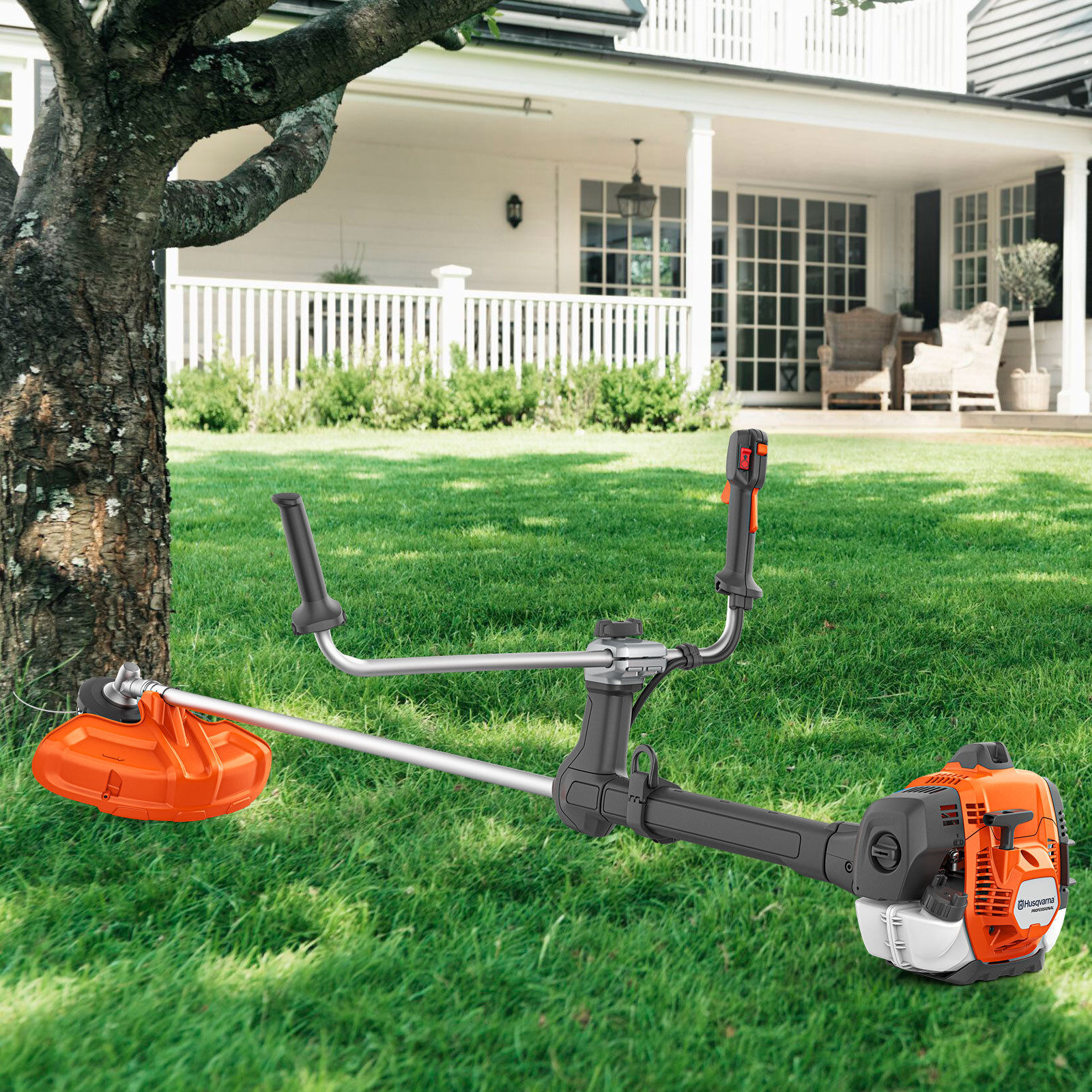 Husqvarna Motorsense 525RXT Mark II Freischneider Rasentrimmer Trimmer Sense