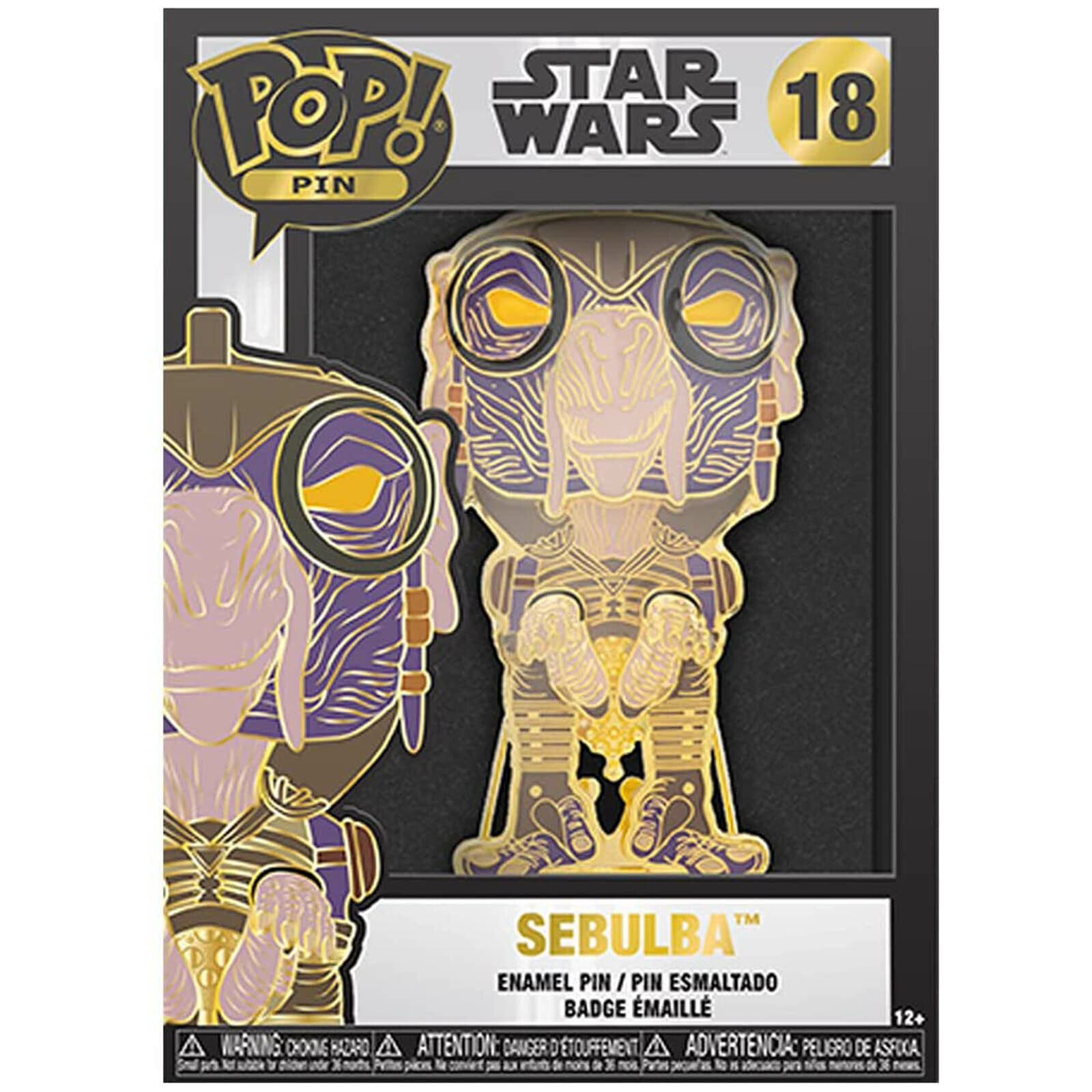 Фигурка Себульбы из поп-булавки Funko Star Wars POP Pin