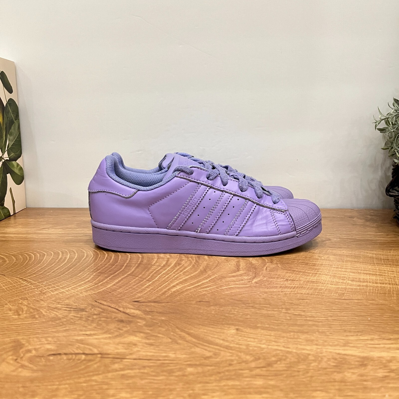 Adidas Superstar x Pharrell Williams Solid Purple Men's Size