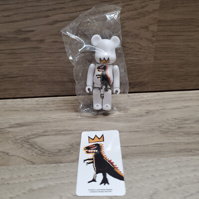 Jean Michel Basquiat 100% Dinosaur  Bearbrick - Series 44
