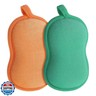 2Pcs Baby Bath Sponge Shower Sponge Soft Absorbent Exfoliating Wash Soap Kids Loofah Gentleness Comfort Bathing Tool for Infants Men Women Body All Skin Type