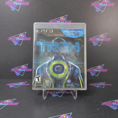 TRON Evolution PS3 PlayStation 3 MD Complete CIB - (See Pics)
