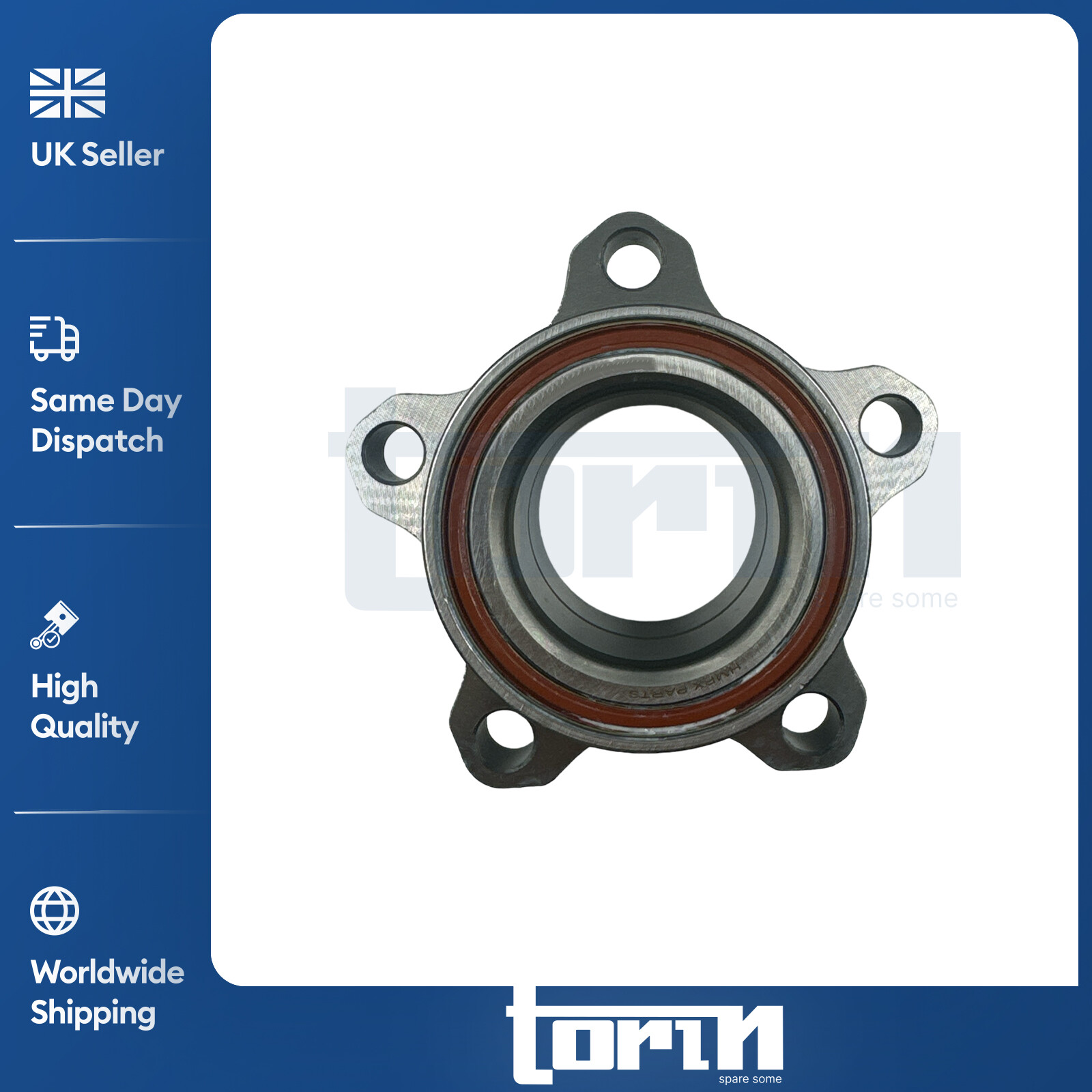 FOR FORD TRANSIT MK6 TDCi 2.4D (2000-2006) FRONT WHEEL BEARING HUB KIT 1201300