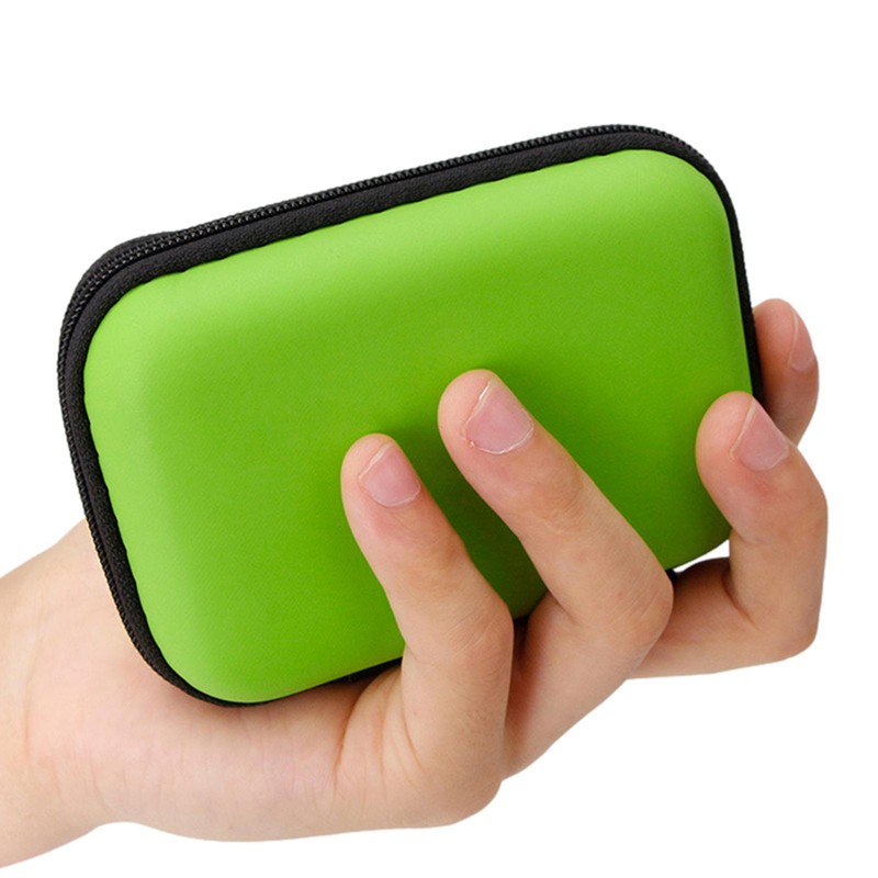 Storage Box Zippered Small Bag Random Color