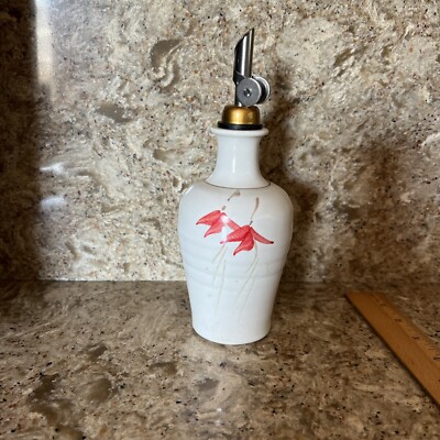 Louis Mulcahy Handmade Pottery Olive Oil Dispenser Bottle Dingle Ireland NWOT