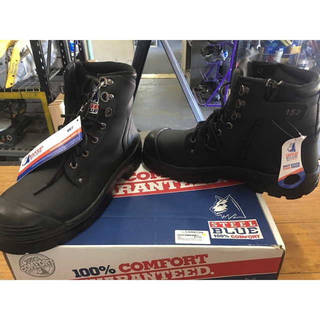 steel blue 152 boots