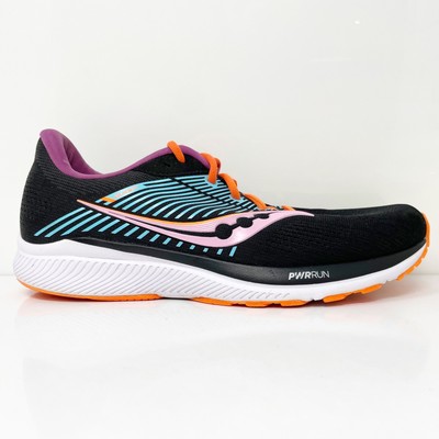 Saucony Womens Guide 14 S10654-25 Черные кроссовки для бега Размер 11,5