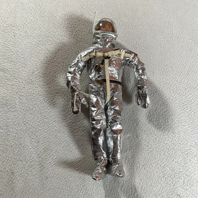 Vintage Gi Joe Mysterious Explosion Set On Blond Man of Action Talks Mumbles