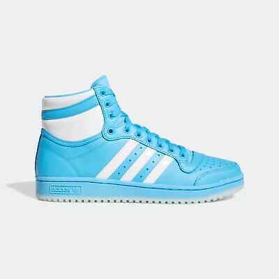 Adidas Top Ten Hi Shoes Sky Rush Blue White GW1616 Men's Multi Size NEW