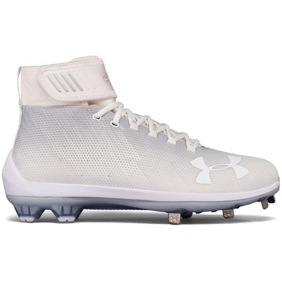 under armour men's spine highlight mid st metal cleats