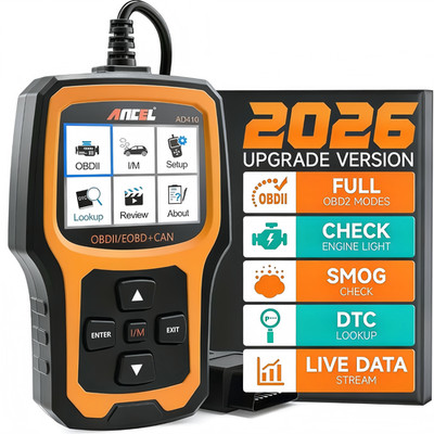 2026 ANCEL AD410 Profi KFZ OBD2 Diagnosegerät Auto Scanner Fehler Auslesegerät
