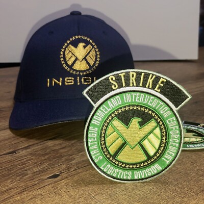 SHIELD   PROJECT INSIGHT STRIKE TEAM   SHOULDER PATCH   AGENT COSPLAY MARVEL  