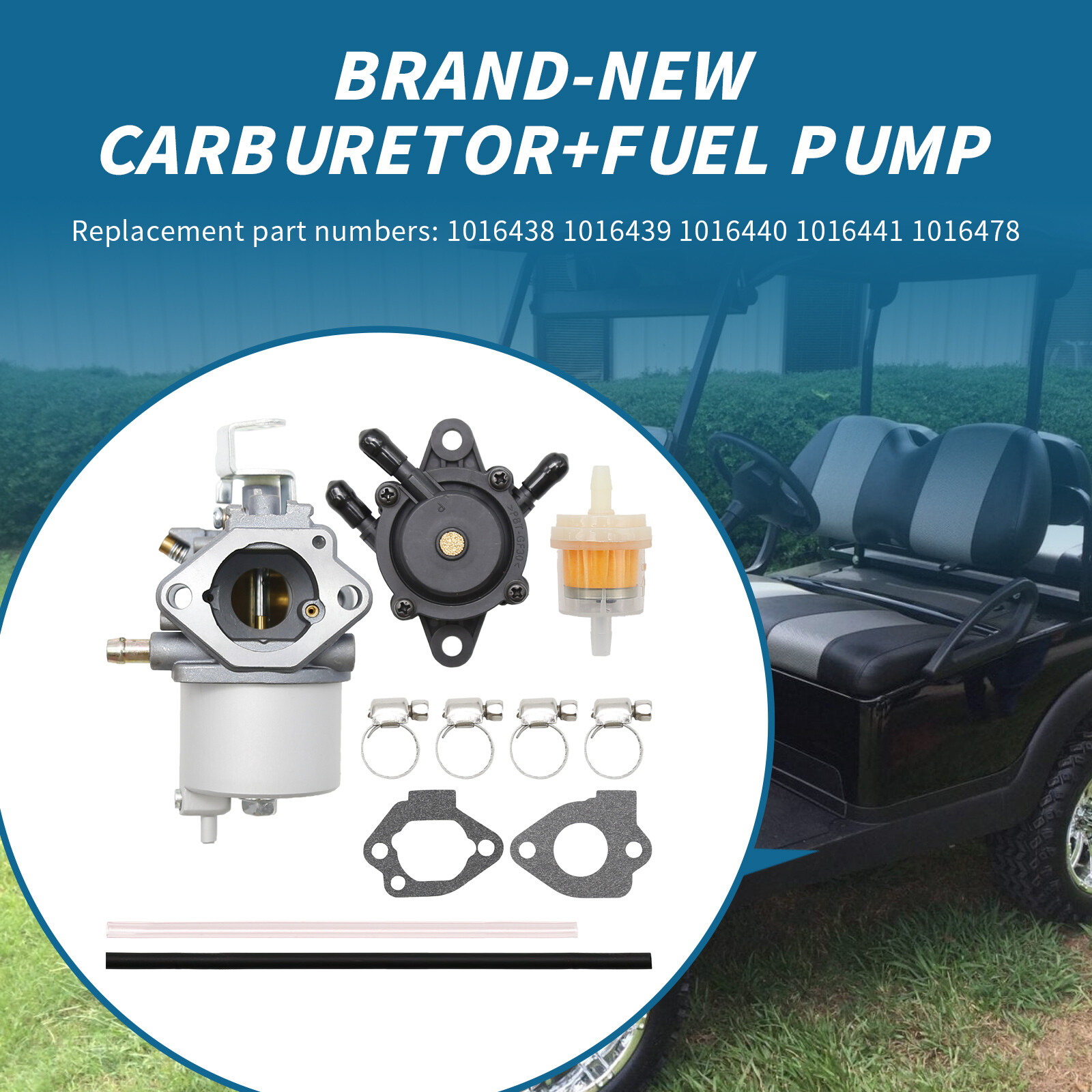Carburetor for Kawasaki Club Car Golf Cart 1998-Up FE290 Engine DS& Precedent