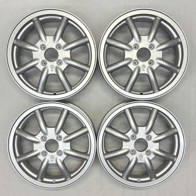 RS Watanabe F8F Type 15x4.5J ET +45 4H-100 Silver Metallic 4 Pcs Set IN STOCK
