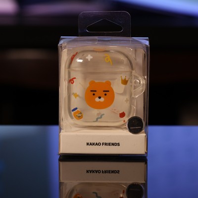 Kakao Friends Ryan - Airpods Case Silicone Protective Cover