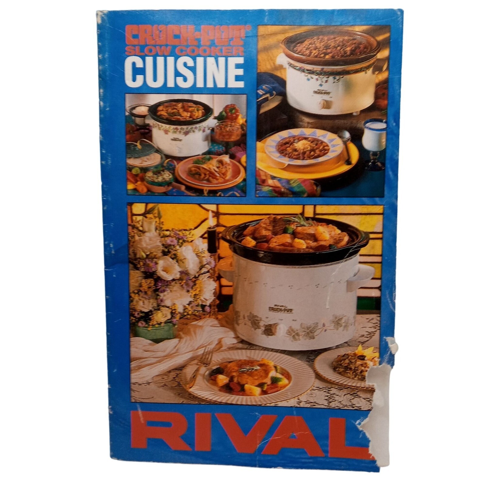 Cuisine Cookbook Vintage Crock Pot