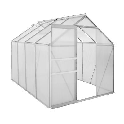 ZELSIUS Premium Aluminium Gewächshaus 6 mm Verglasung 4,75m² Alu Tomatenhaus