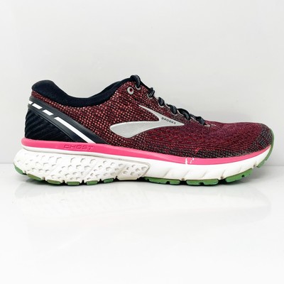 Brooks Womens Ghost 11 1202771D017 Красные кроссовки для бега Размер 7 D