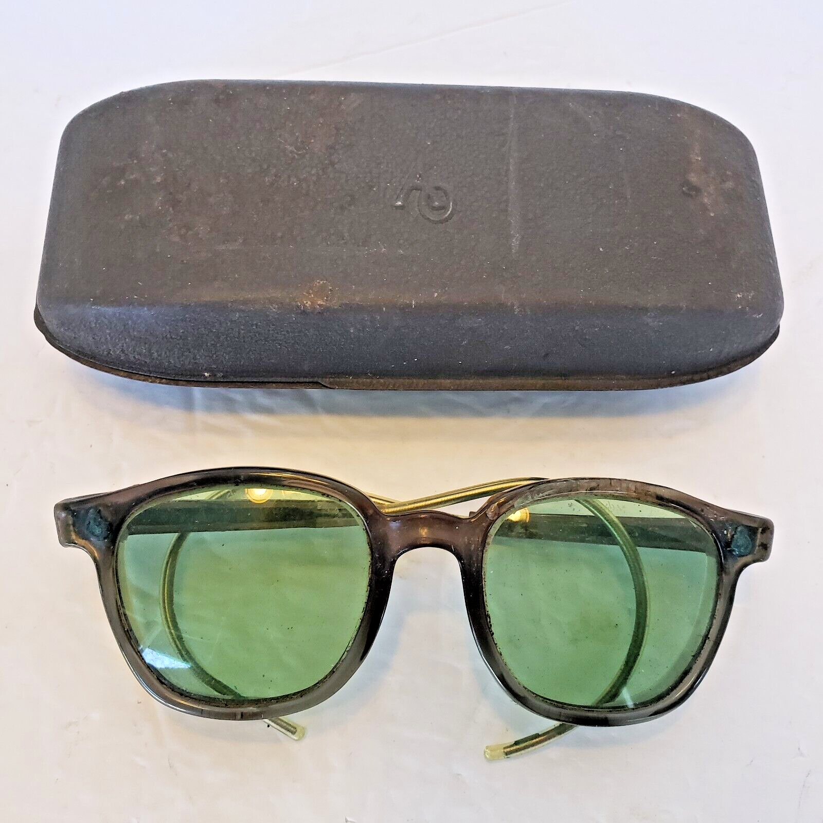 小物 AMERICAN OPTICAL SAFETY 46 FRESH Deadstock】Vintage 1950's American Optical Safety GLasses