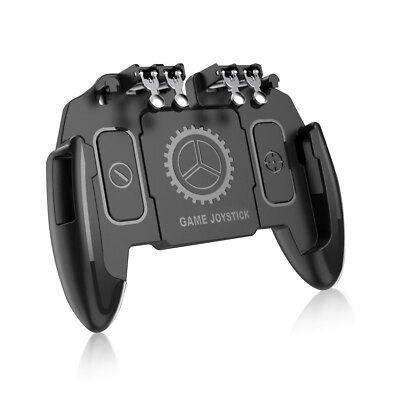 PUBG Game Controller Mobile Phone Gamepad Six Finger Joystick for iPhone Android