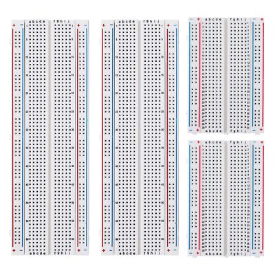 Breadboard Kit 2x400 Point and 2x830 Point Solderless Prototype Boards Set