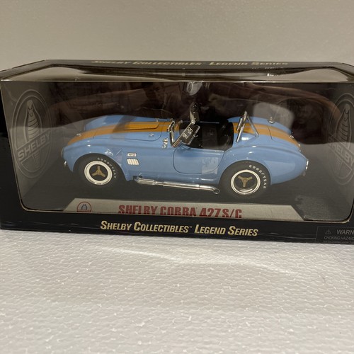 SHELBY COLLECTIBLES 1/18 SHELBY COBRA 427 S/C TRIBUTE LEGEND