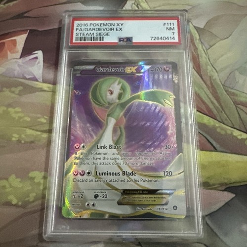 2016 Pokemon XY #111 Steam Siege Full Art Gardevoir EX PSA 7