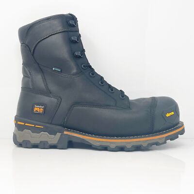 

Мужские водонепроницаемые рабочие ботинки Timberland Pro Boondock 8 дюймов 89645, размер 15 Вт, Черный, Boondock