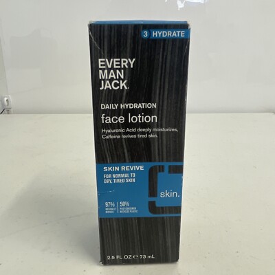 Every Man Jack - Face Lotion Revive Hydrate- SPF 30 2.5 OZ Mens Skin