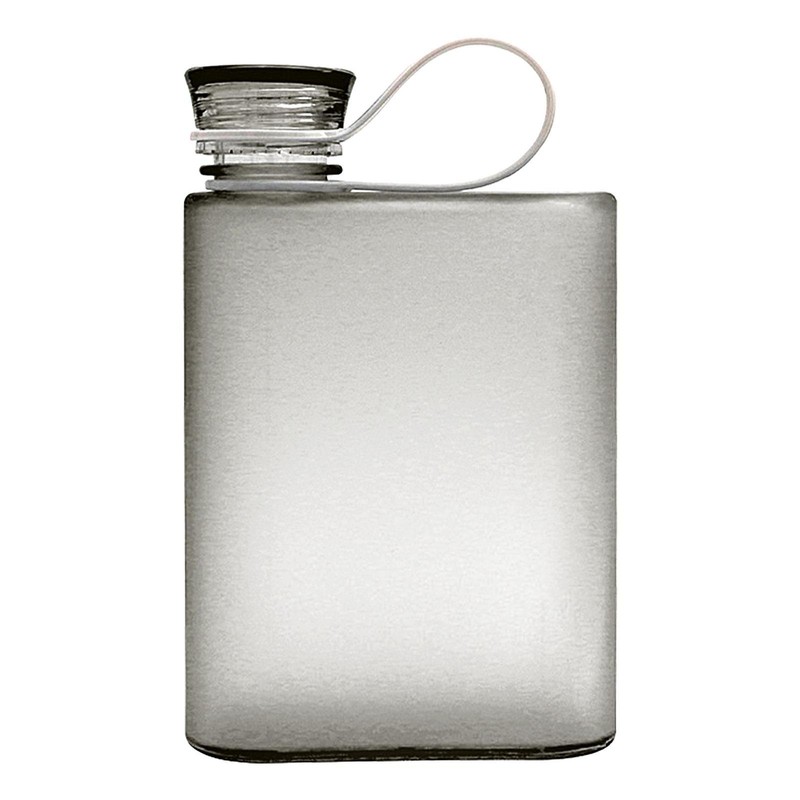 380ml Square Water Bottle Portable Leakproof A5 Flat Clear Drinking Bottle