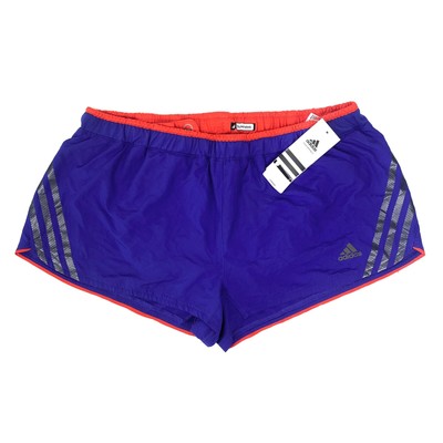 Adidas Women's Supernova ClimaCool Shorts Size L Purple Activewear - New W/ Tags