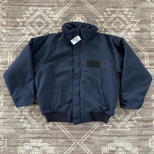 USN US Navy Shipboard Cold Weather Flame Resistant Jacket Bomber XL