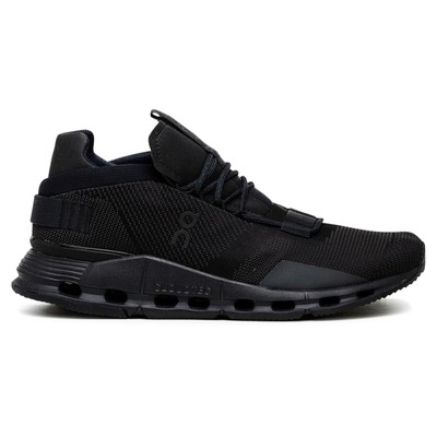On Running Womens Trainers Cloudnova Casual Lace-Up Low-Top Textile Synthetic