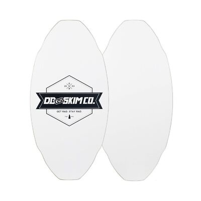 DB Skimboards Proto Plank Skimboard, Maple/Poplar Construction, 3D Rocker Pat...