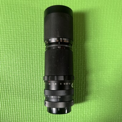 Vintage Tamron 95-205mm f/5.6 Zoom Taisei Kogaku Preset Lens For T2/M42 Mount
