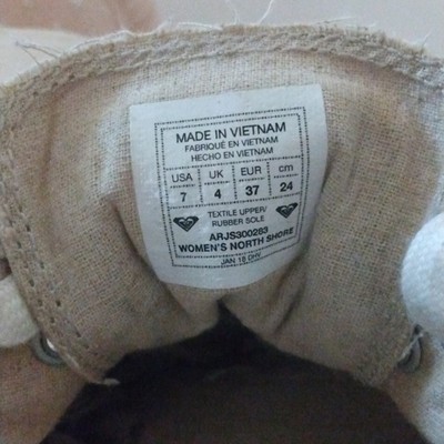 Roxy Womens flats North Shore Size 7 shoes