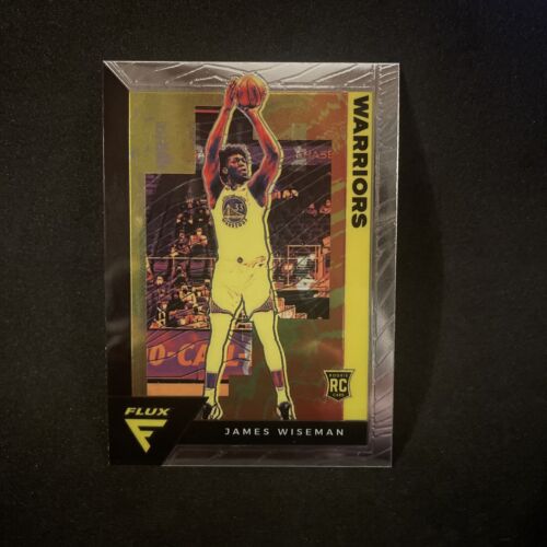 James Wiseman 2020 Panini Flux Base Rookie Card #204 Warriors RC. rookie card picture