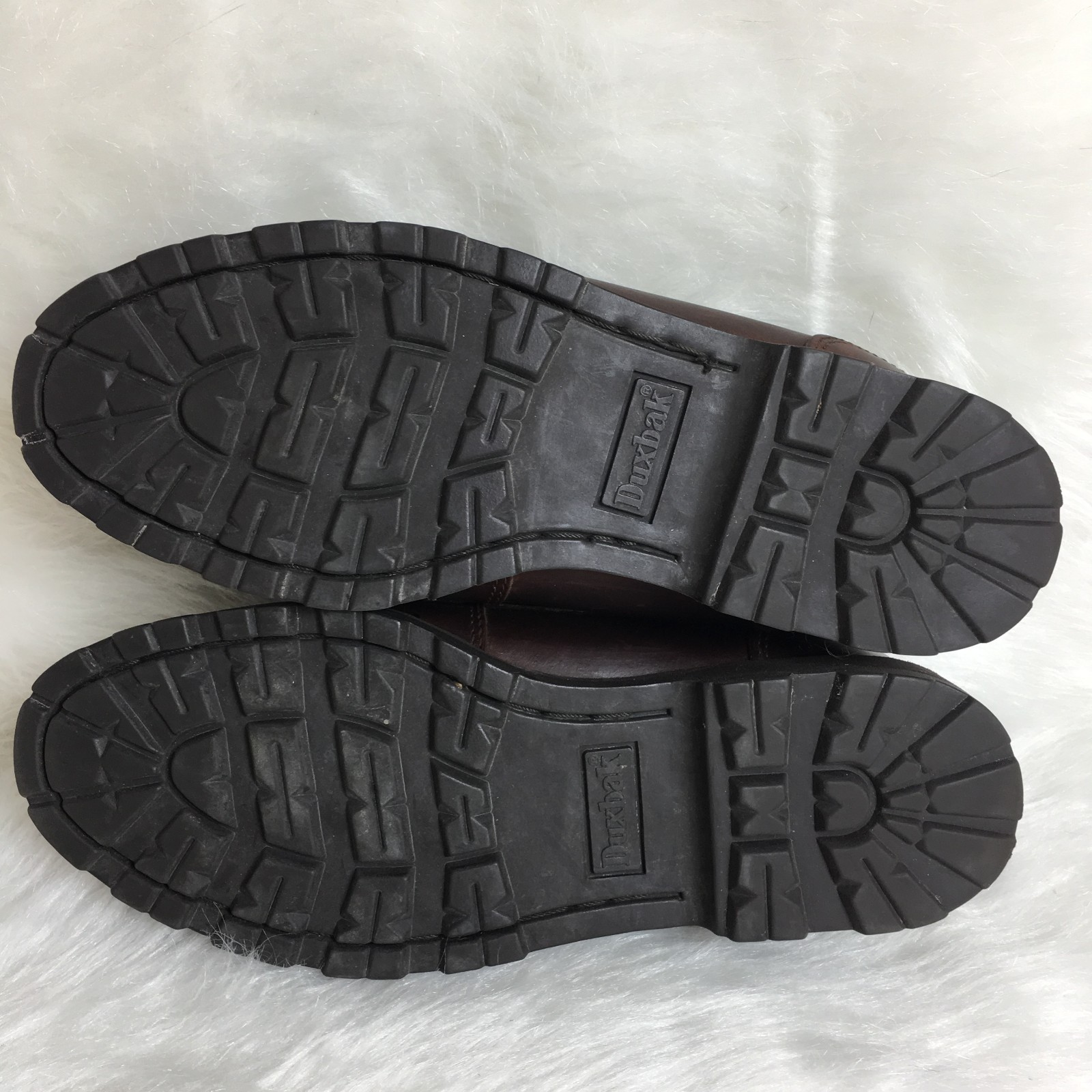 Duxbak Mallard Mens Boat Deck Leather Brown Shoes Size 8 EE