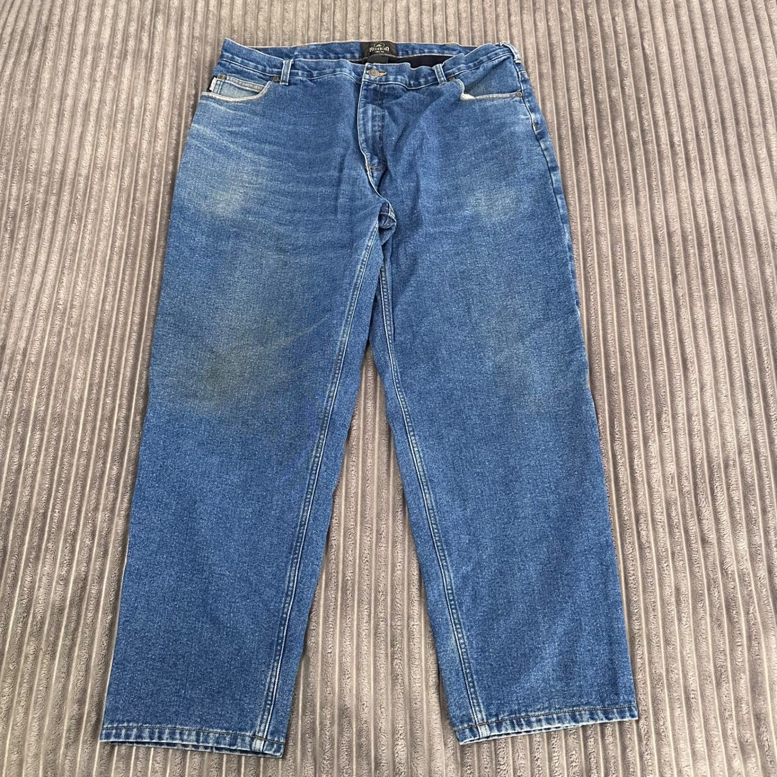 Red Head Windstopper Jeans Mens 42x30 Fits 40x29 Denim Pants Red Head Windstopper Jeans Mens 42x30 Fits 40x29 Denim Pants