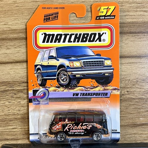 Matchbox #57 Richie's 1967 VW Transporter w/ 2000 Logo On