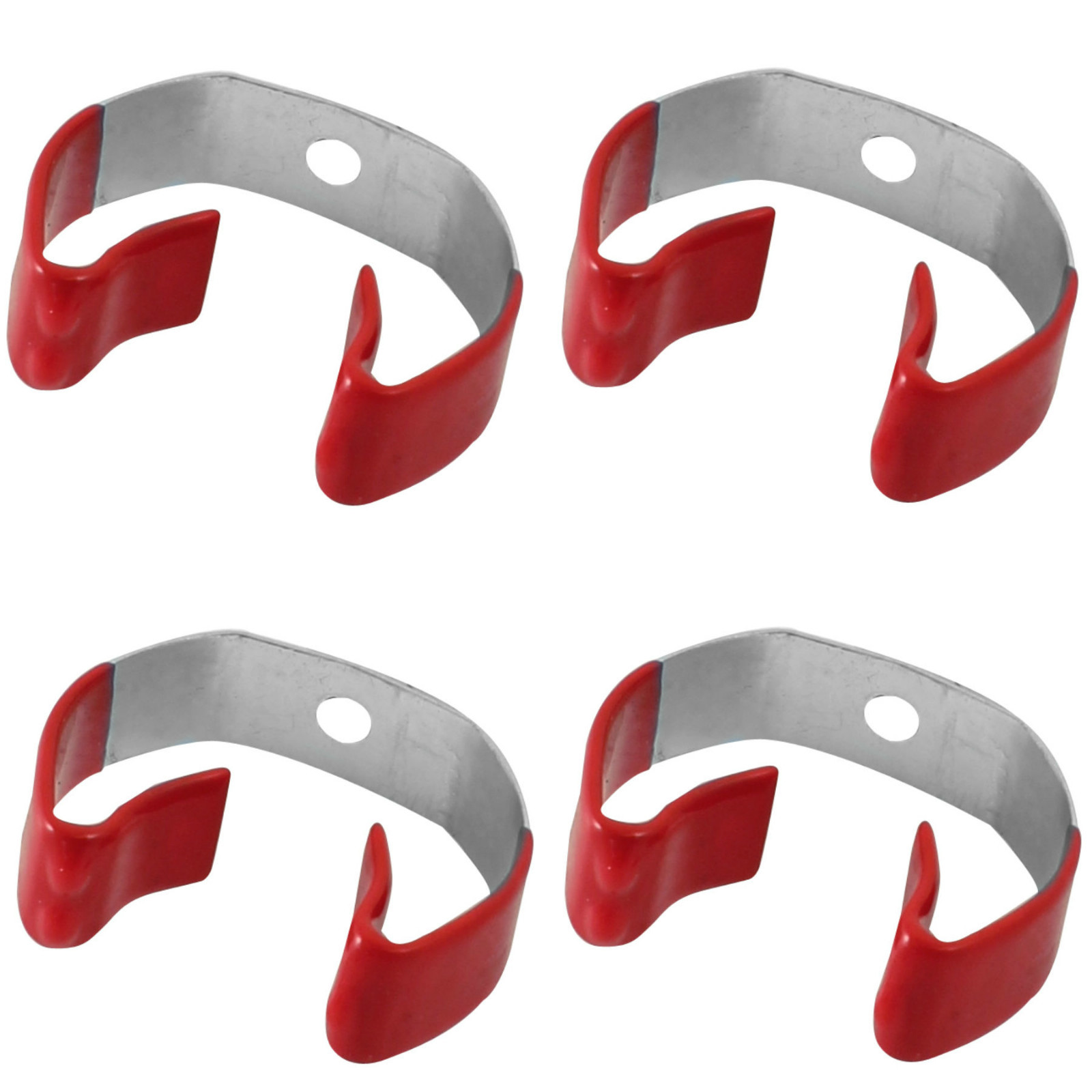 4pc Clip Grip Handle Holders Storage Hanging Hooks Utility Tools Shed