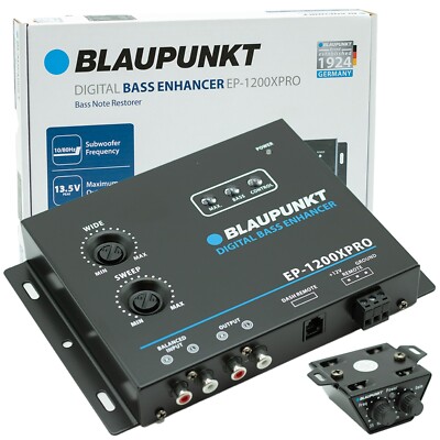 BLAUPUNKT EP1200XPRO In Design Car Audio Digital Bass Restorer Processor New