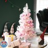 Small Christmas Tree 4FT Artificial Mini Xmas Tree for Holiday House Decor,Cherry Blossom Pink