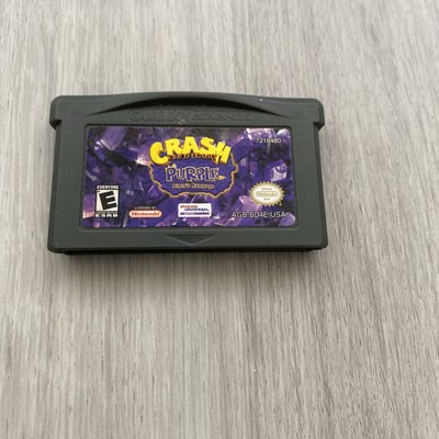 Crash Bandicoot Purple: Ripto's Rampage GBA Authentic Tested Game Cart Only
