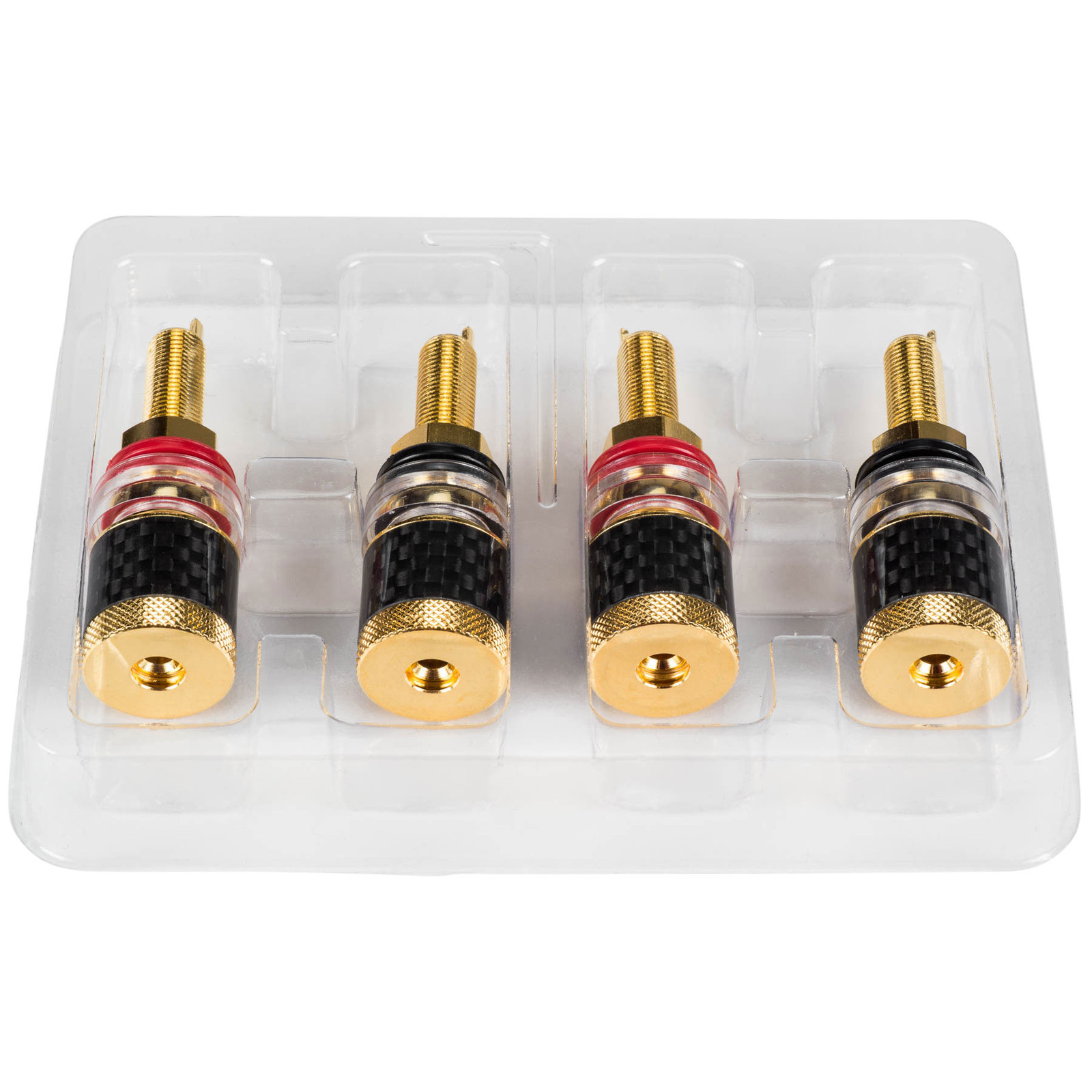 Five Way Binding Posts with Carbon Fiber Shell 2 Pr. 848864019239 eBay