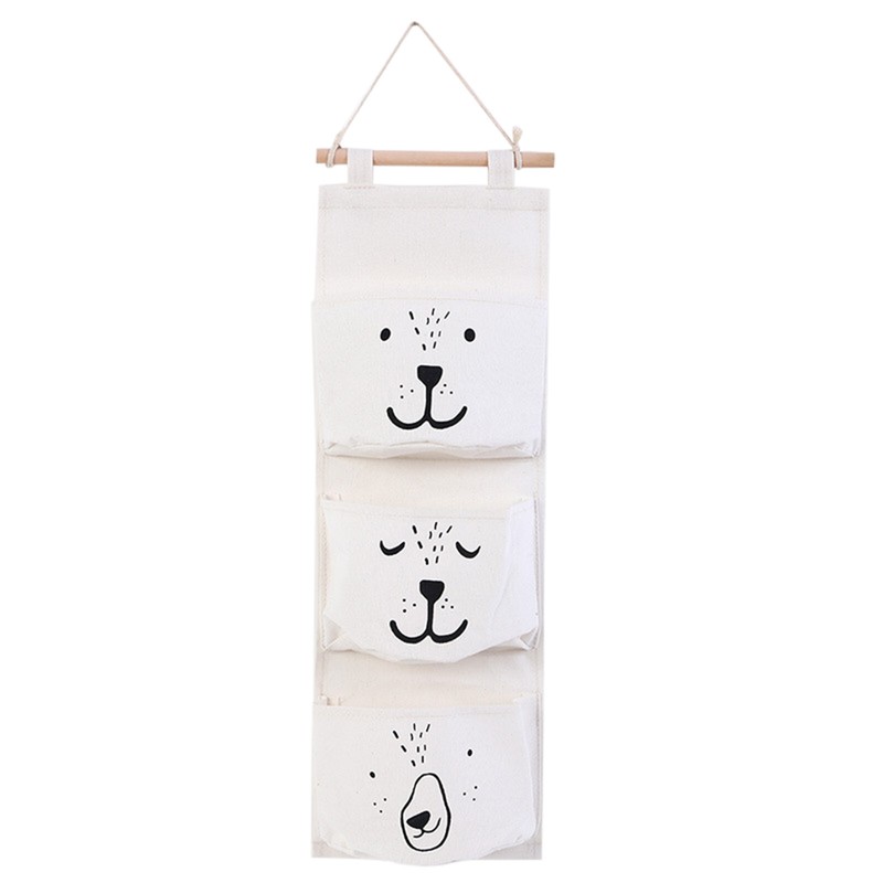 Bedside Caddy Wire Frame Bed Organiser Storage-Bag Hanging Organizer Hanging Bag